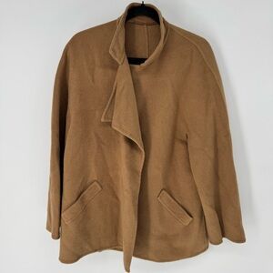 Placenza 1733 made in Italy wool blend Tan lightweight layering Jacket